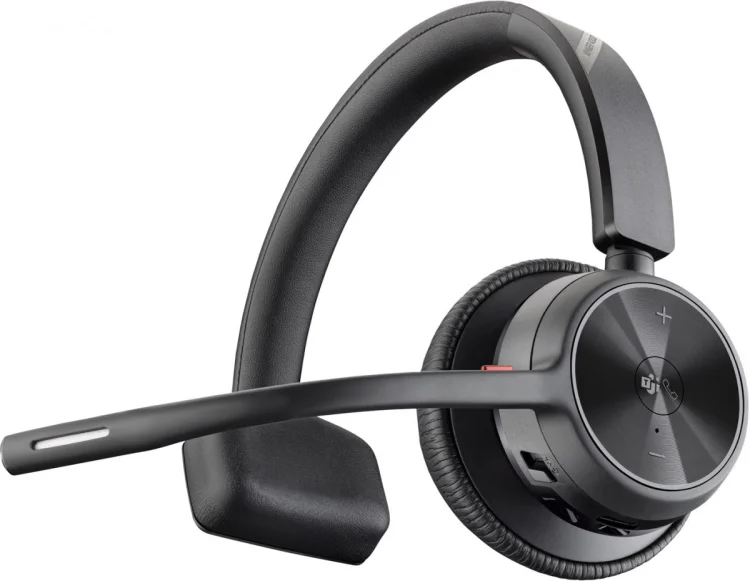 POLY Zestaw słuchawkowy Voyager 4310 z certyfikatem Microsoft Teams + adapter BT700 + stacja ładująca