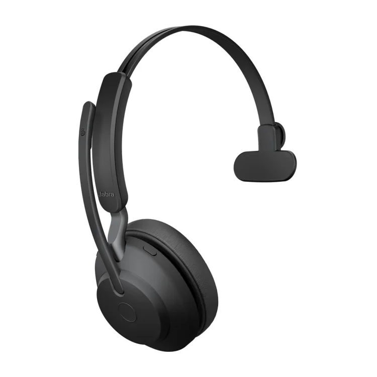 Jabra 26599-889-989 słuchawki/zestaw słuchawkowy Bezprzewodowy Opaska na głowę Biuro/centrum telefoniczne USB Typu-A Bluetooth Czarny