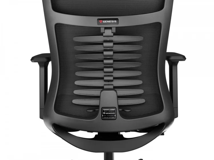 Fotel dla gracza GENESIS Astat 200 (Siatka z oczkiem, Czarny)
