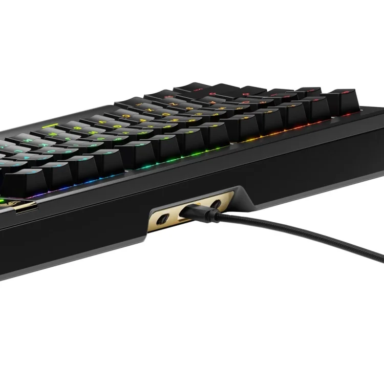 Glorious Gaming GMMK 3 PRO HE 75% Prebuilt klawiatura USB QWERTY US English Czarny