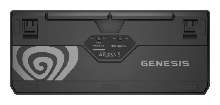 GENESIS Thor 230 TKL klawiatura Gaming USB + RF Wireless + Bluetooth QWERTY US English Czarny
