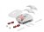 GENESIS Zircon XIII myszka Gaming Oburęczny RF Wireless + USB Type-C Optyczny 26000 DPI