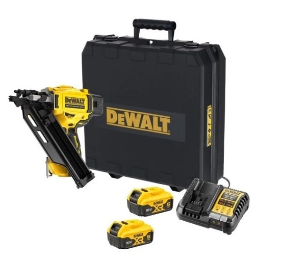 GWOŹDZIARKA 18V DEWALT DCN930P2 33° 64-90mm 2x5,0Ah