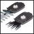 Einhell GC-CG 3,6/70 Li akumulatorowe nożyce do trawy 7 cm 3,6 V Litowo-jonowa (Li-Ion) Aluminium, Czarny, Czerwony