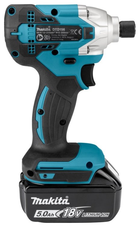 Wkrętarka udarowa akumulatorowa Makita 18V DTD156RTJ