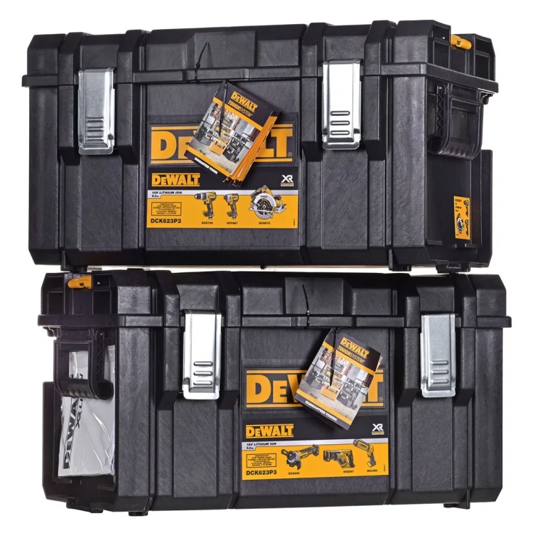 ZESTAW ELEKTRONARZĘDZI COMBO DEWALT DCK623P3-QW (DCF887+DCS367+DCG405+DCS570+DCD796+DCL050)