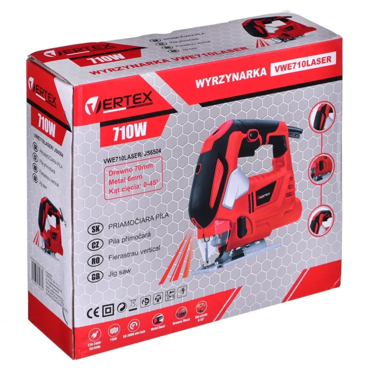 VERTEX WYRZYNARKA 710W LASER