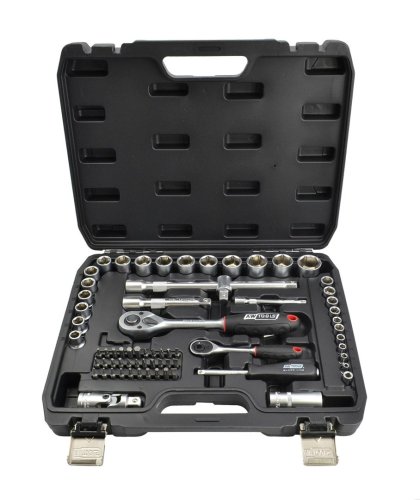 AWTOOLS ZESTAW KLUCZY   72el  1/2" / 1/4" BLACK LINE
