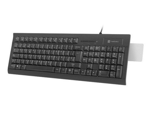 Klawiatura NATEC NKL-2052 Biuro USB QWERTY Hiszpański Czarny