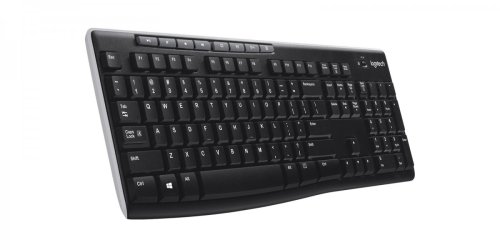 Logitech Wireless Keyboard K270 klawiatura RF Wireless QWERTZ Niemiecki Czarny