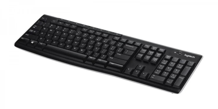 Logitech Wireless Keyboard K270 klawiatura RF Wireless QWERTZ Niemiecki Czarny