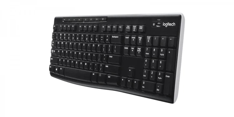 Logitech Wireless Keyboard K270 klawiatura RF Wireless QWERTZ Niemiecki Czarny