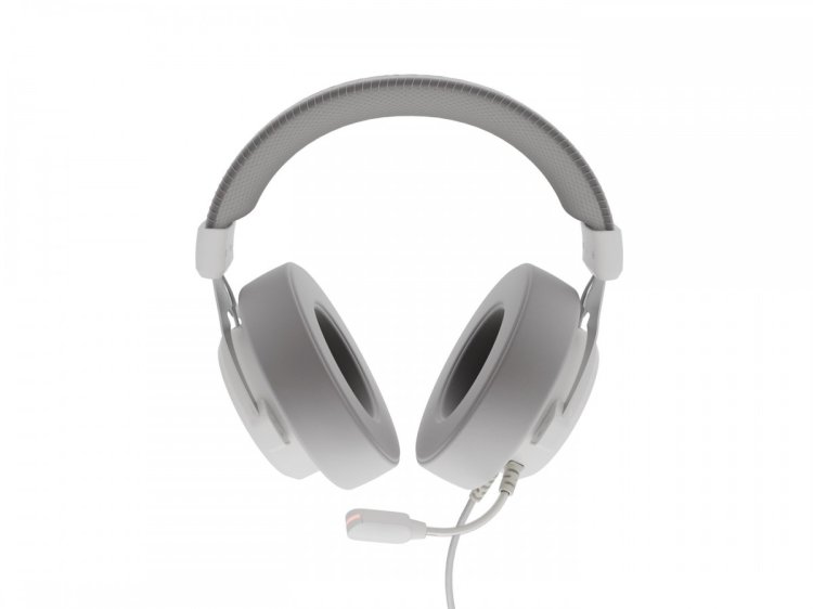 GENESIS Neon 764 Zestaw słuchawkowy Przewodowa Opaska na głowę Gaming USB Typu-A Biały