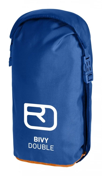 ORTOVOX Bivy Double Dorosły Śpiwór prostokątny Poliuretan Niebieski, Pomarańczowy