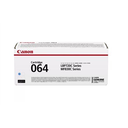 Canon 064 kaseta z tonerem 1 szt. Oryginalny Cyjan