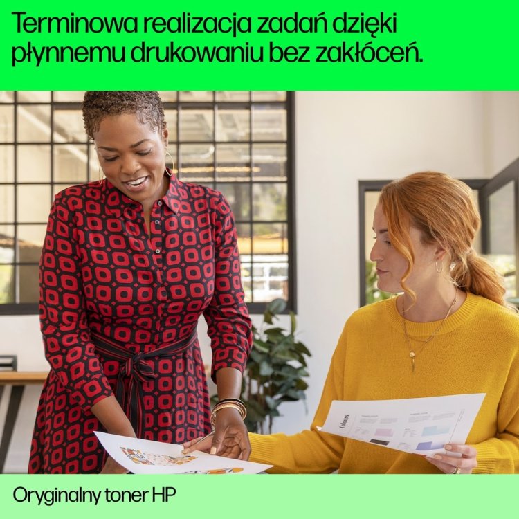 HP 655A oryginalny wkład LaserJet z żółtym tonerem