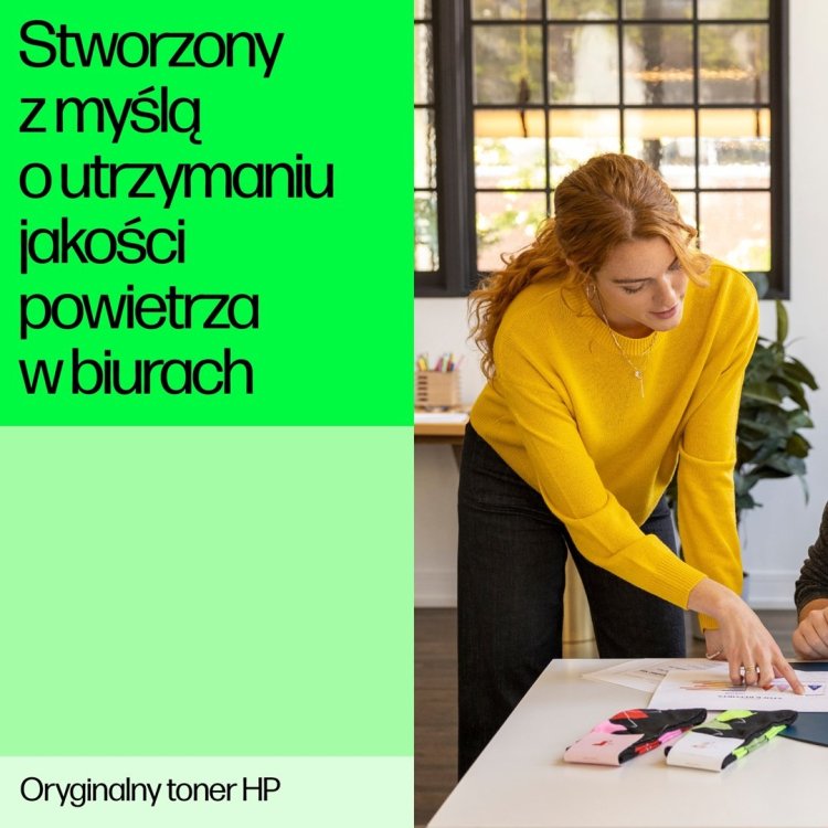 HP 655A oryginalny wkład LaserJet z żółtym tonerem
