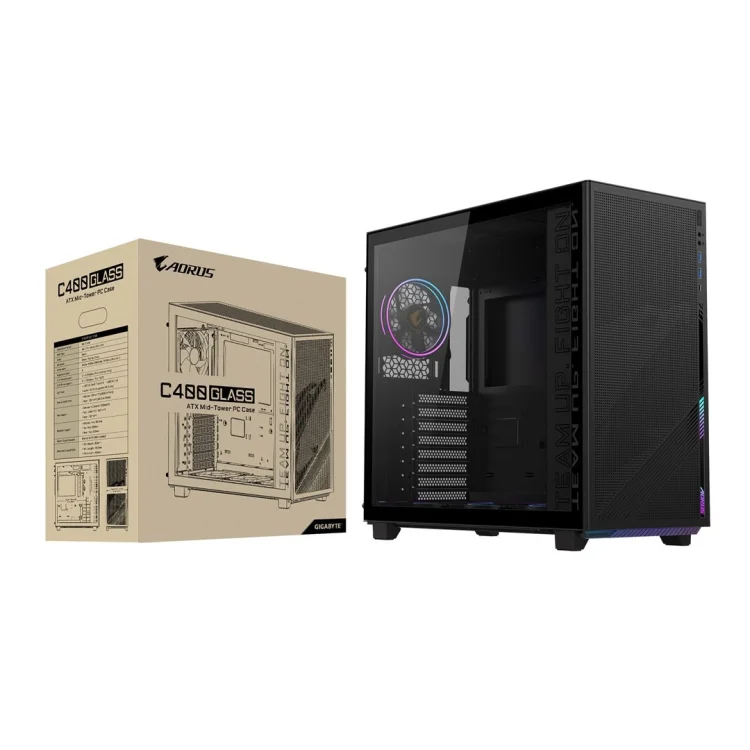 GIGABYTE C400 Midi Tower Czarny