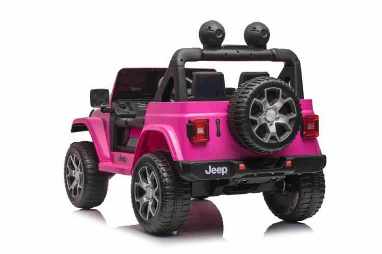 Pojazd Jeep Wrangler Rubicon Różowy