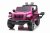 Pojazd Jeep Wrangler Rubicon Różowy