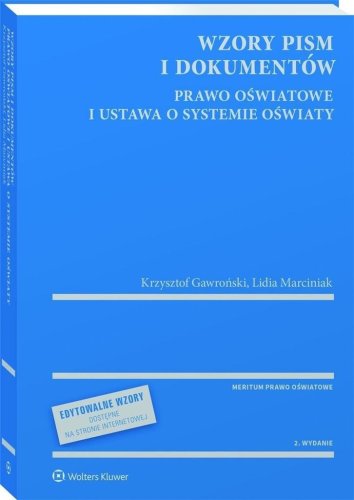 Wzory pism i dokumentów - prawo oświatowe...