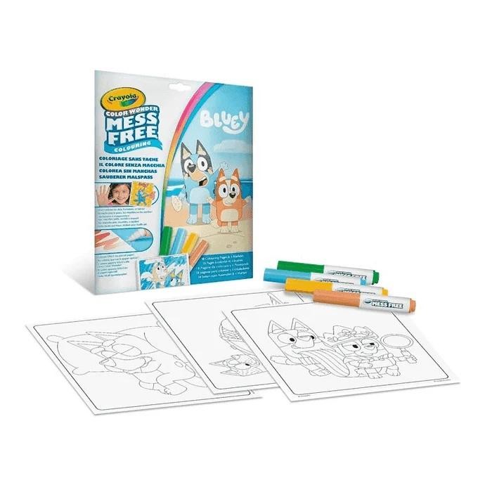 Kolorowanka Wonder Bluey CRAYOLA