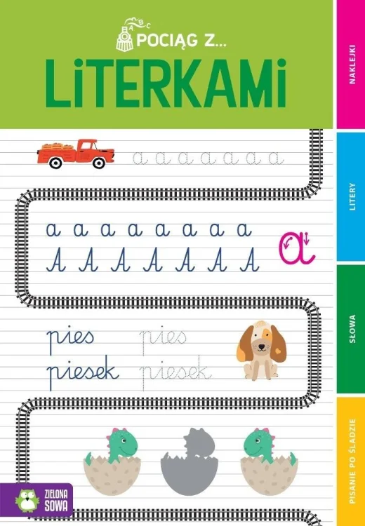 Pociąg z literkami
