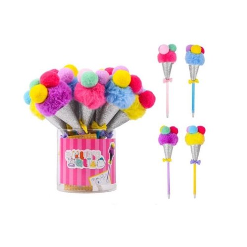Długopis 6-kolorowy lody mix CUBIE SQUAD