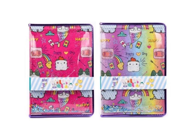 Notes brokatowy Happy mix CUBIE SQUAD