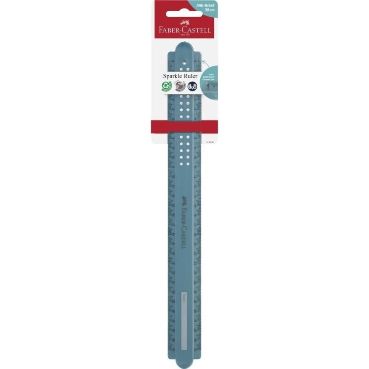 Linijka Sparkle ocean 30cm