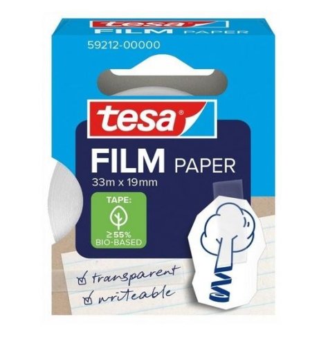 Taśma biurowa papierowa Tesafilm 33m x 19mm