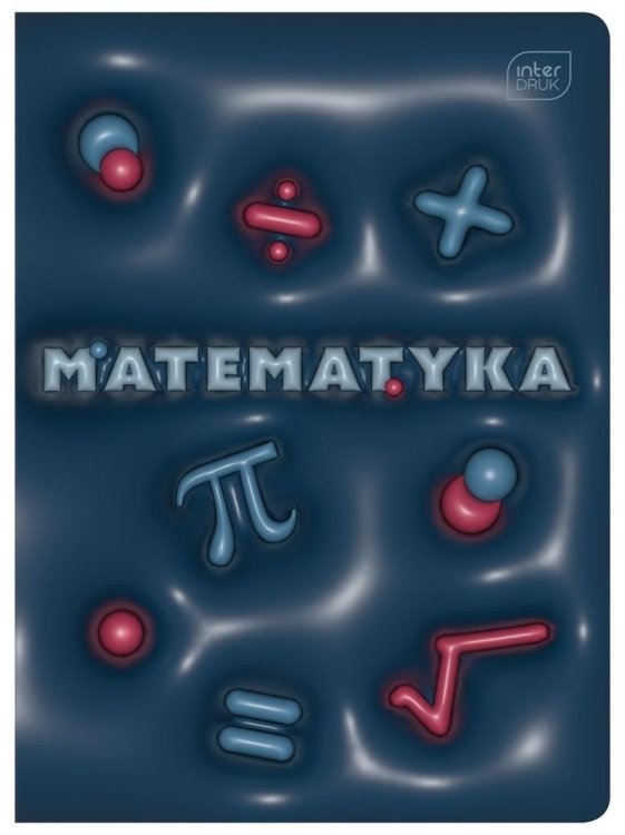 Zeszyt A5/60K kratka Matematyka+pig.wiedzy (10szt)