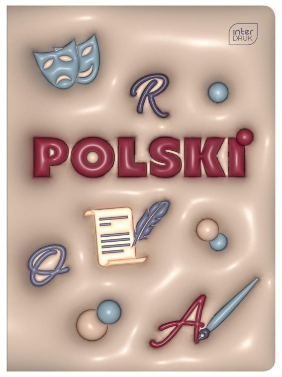 Zeszyt A5/60K linia Polski +pig.wiedzy (10szt)