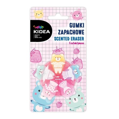 Gumki zapachowe 5szt KIDEA