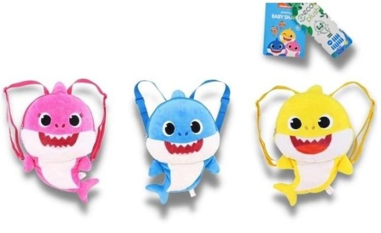 Plecak eco plusz Baby Shark mix