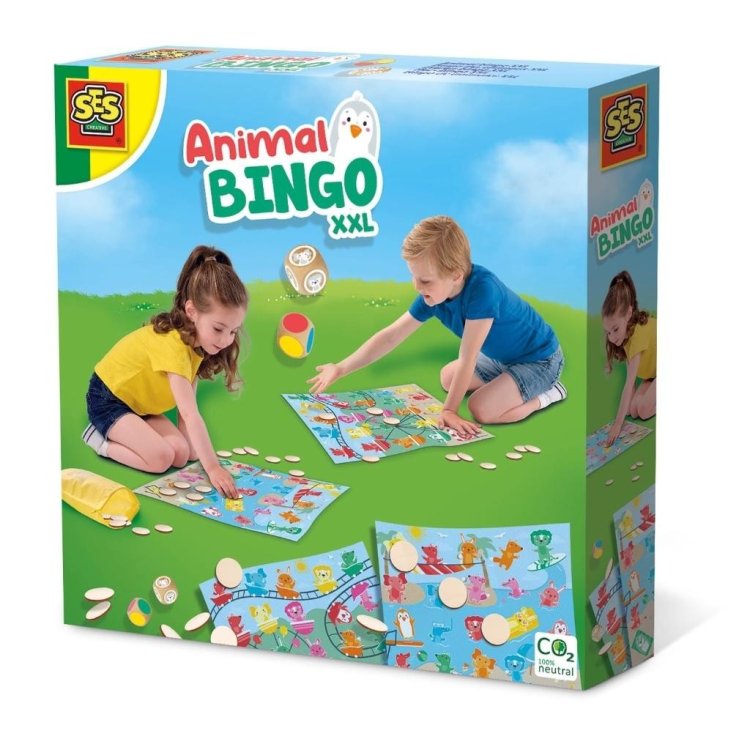 Gra Bingo XXL Zwierzątka