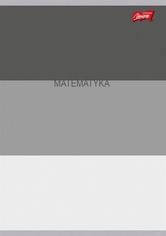 Zeszyt A5/60K kratka Matematyka ze ściągą (10szt)