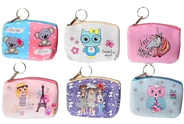 Portfel z brelokiem MIX