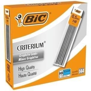 Wkłady Criterium 0,5mm HB (12szt) BIC