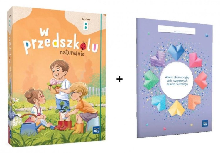 Superpakiet W przedszkolu naturalnie. Poziom B