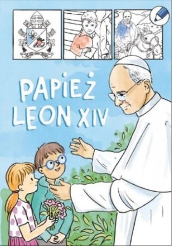 Papież Leon XIV - kolorowanka