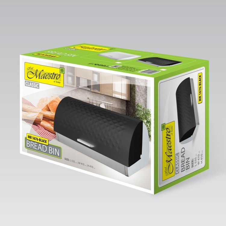 Chlebak MAESTRO MR-1676-BLACK