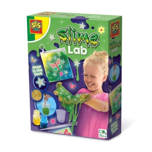 Slime zestaw świeci w ciemności