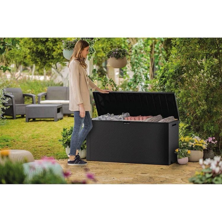 Skrzynia ogrodowa grafit 270L 249722 KETER