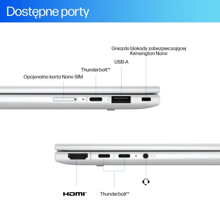 HP Elitebook X G1i Flip Ultra 5 228V 14.0"WUXGA Touch IPS AG 400 nits 32GB LPDDR5x SSD512 Intel Arc Cam 5 Mpx AI 68Wh W11Pro Glacier Silver 3Y OnSite