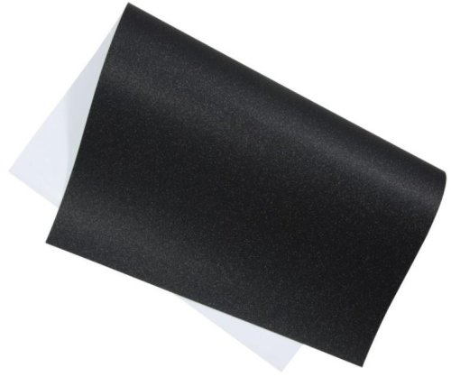 Brystol brokatowy 200g 40x60cm czarny 5ark