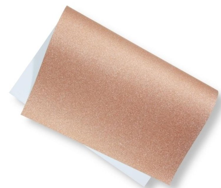 Brystol brokatowy 200g 40x60cm niebieski 5ark