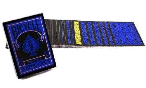 Karty Reverse Blue&Black BICYCLE