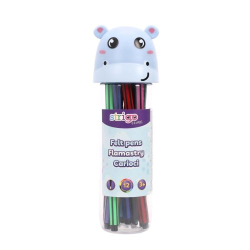 Flamastry Hipopotam 12szt