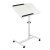 MACLEAN MOBILNE BIURKO/STAND NA LAPTOP, BIAŁE, REGULACJA WYSOKOŚĆ 59-89CM, MAX. 30KG MC-121 W